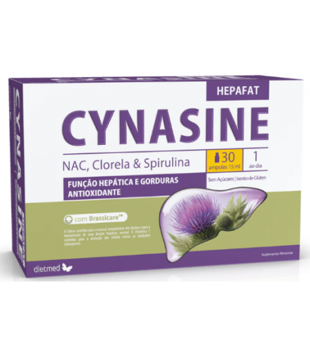 Cynasine Hepafat - 30 Ampolas - Dietmed